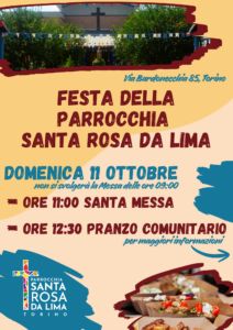 Festa della Parrocchia Santa Rosa da Lima
